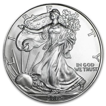 USA Eagle 2005 1 ounce silver